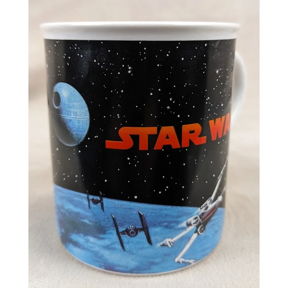 Star Wars R2-D2 & Wicket 1989 Hamilton Coffee Cup